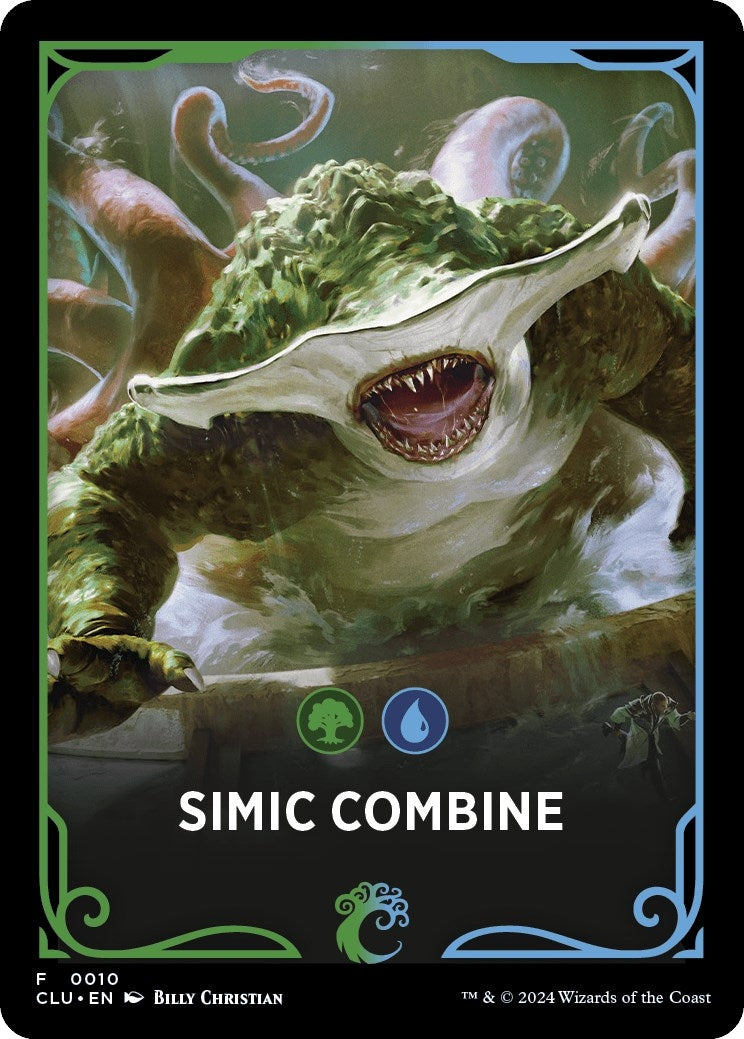 Image for Simic Combine Theme Card (10) - Magic: The Gathering