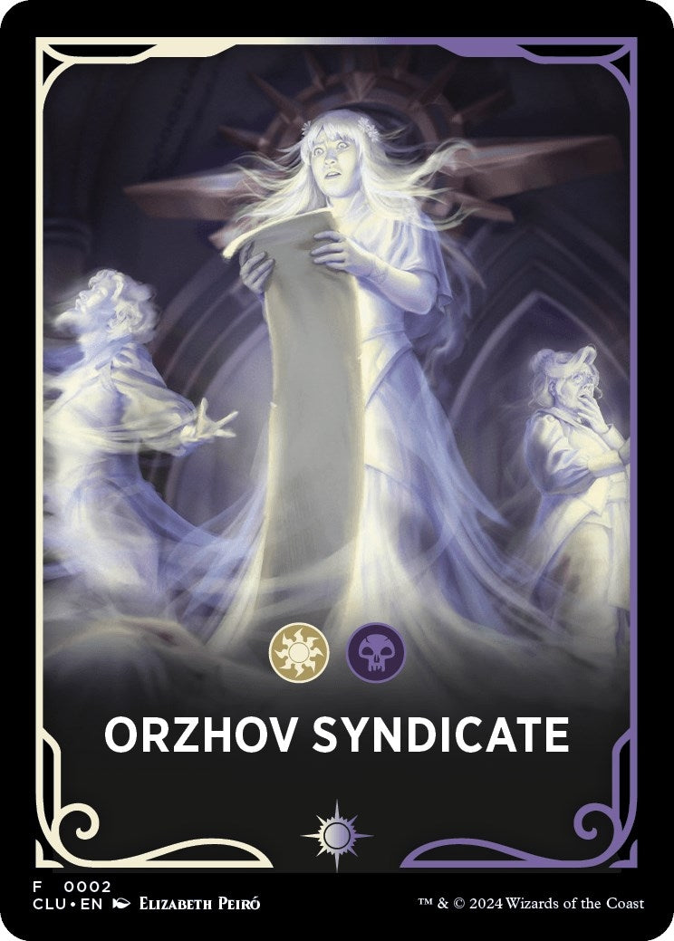 Image for Orzhov Syndicate Theme Card (2) - Magic: The Gathering