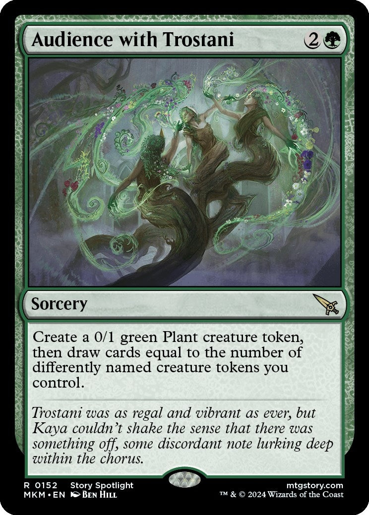 Image for Audience with Trostani (152) - Magic: The Gathering