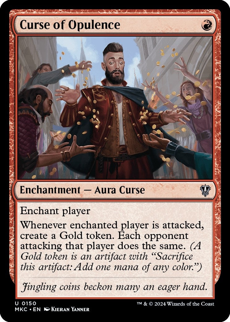 Image for Curse of Opulence (150) - Magic: The Gathering