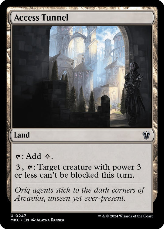 Image for Access Tunnel (247) (MKC) - Magic: The Gathering