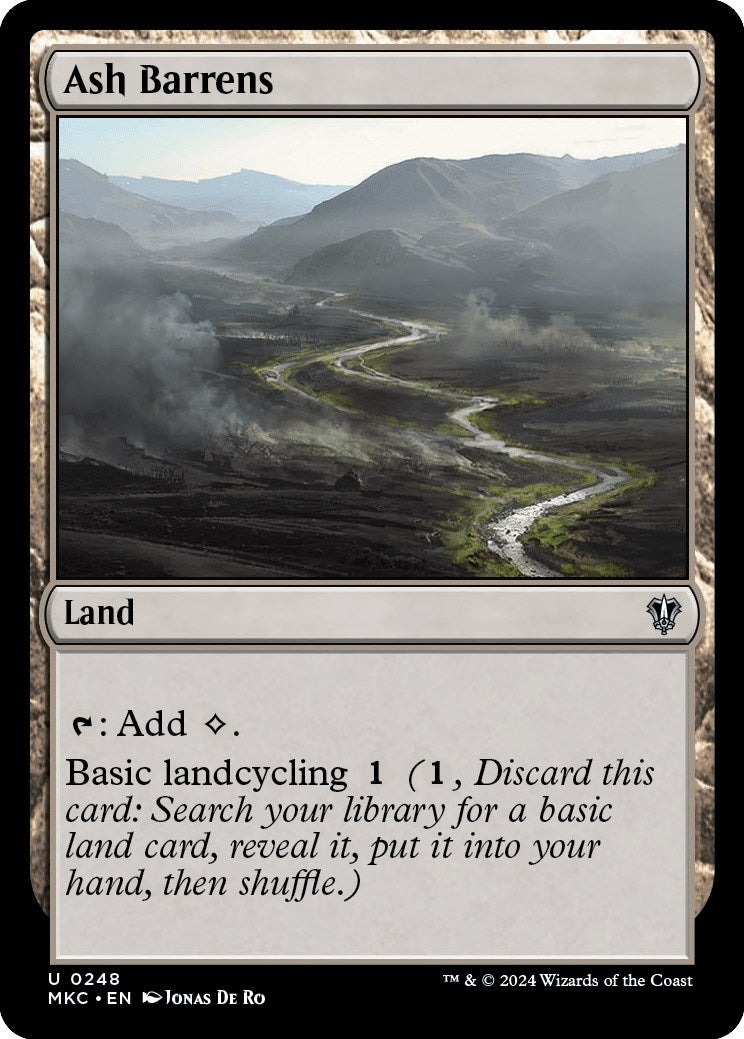 Image for Ash Barrens (248) - Magic: The Gathering