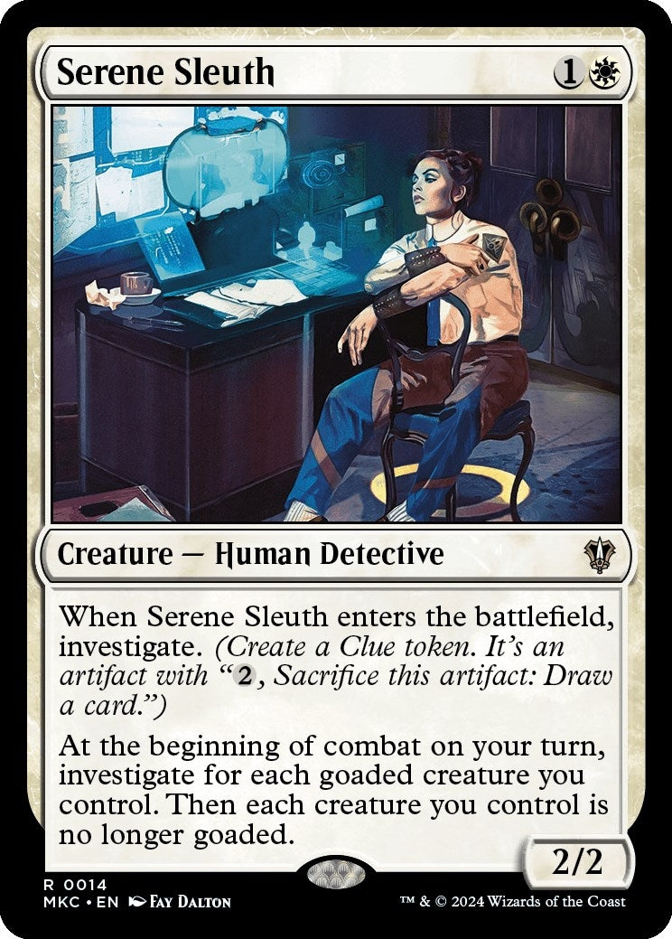Image for Serene Sleuth (14) - Magic: The Gathering