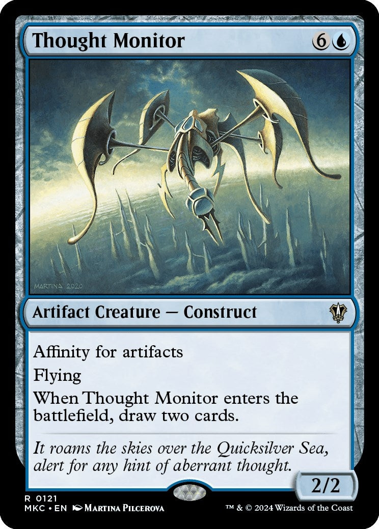 Image for Thought Monitor (121) (MKC) - Magic: The Gathering