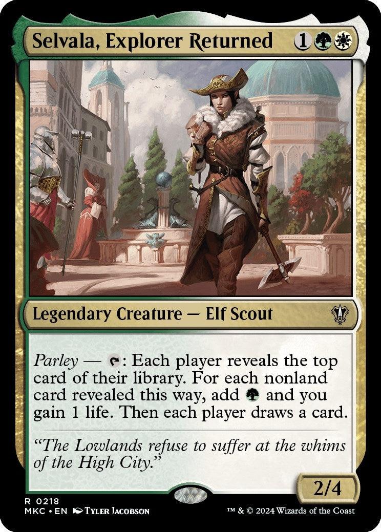 Image for Selvala, Explorer Returned (218) - Magic: The Gathering