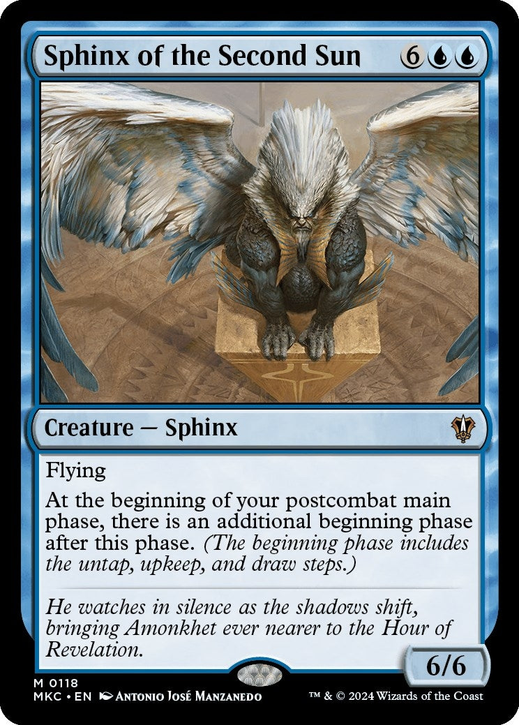 Image for Sphinx of the Second Sun (118) - Magic: The Gathering