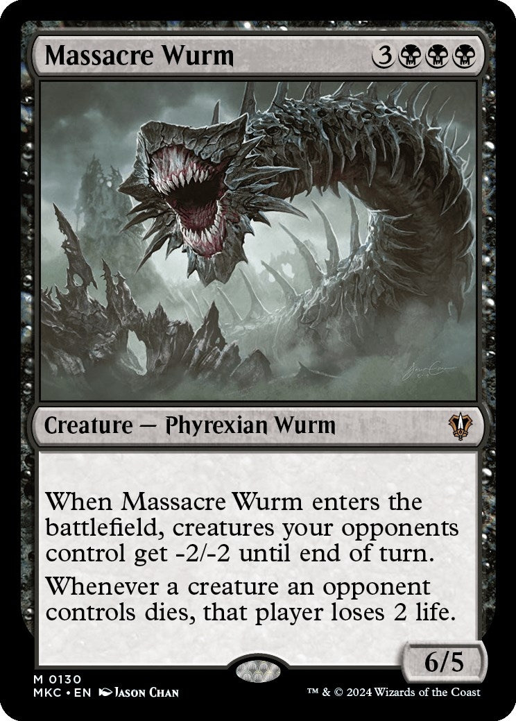 Image for Massacre Wurm (130) - Magic: The Gathering
