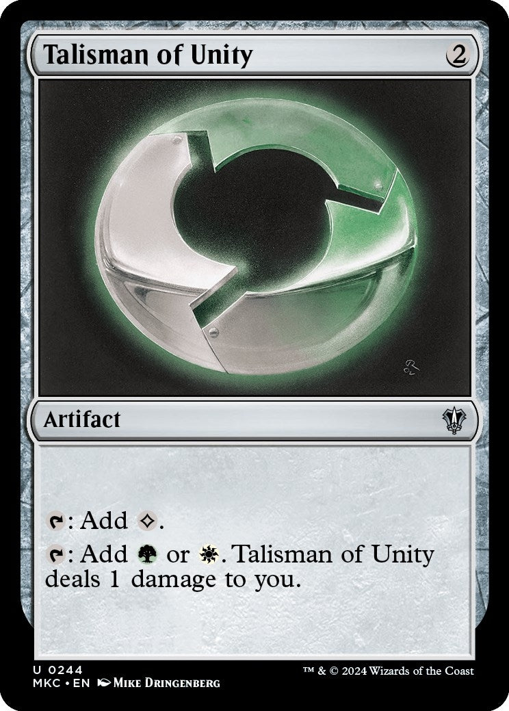 Image for Talisman of Unity (244) - Magic: The Gathering