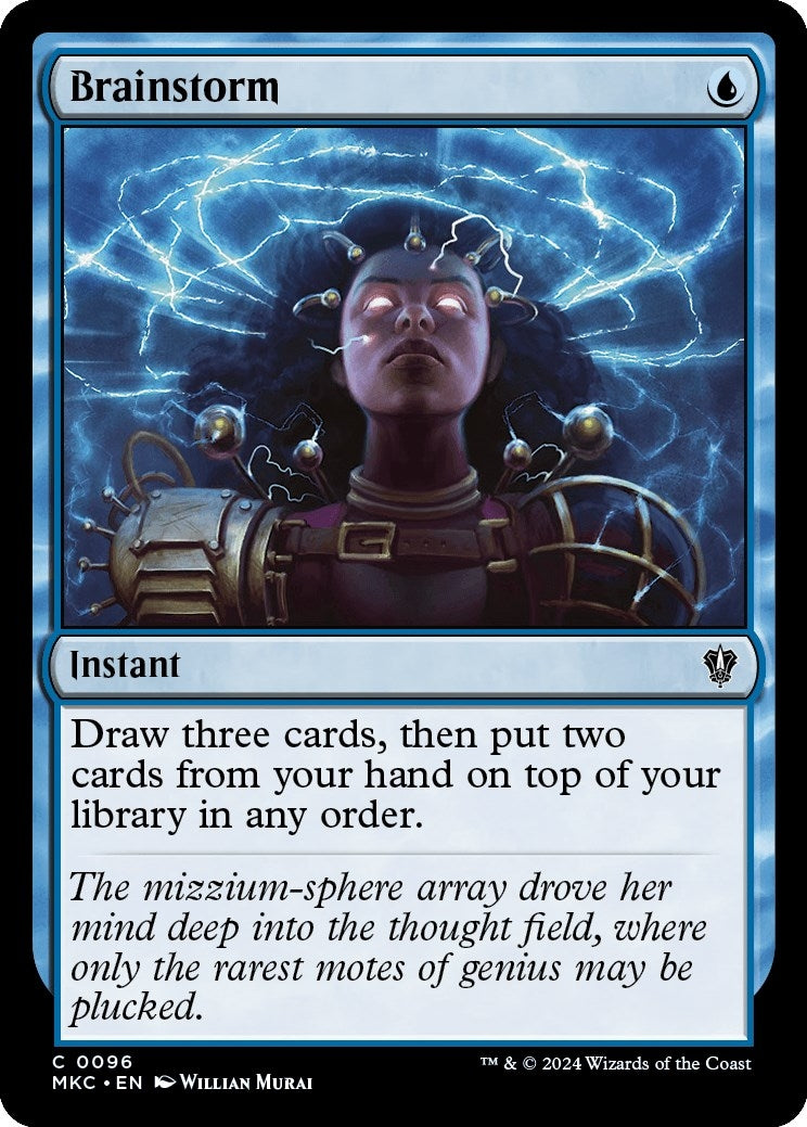 Image for Brainstorm (96) - Magic: The Gathering