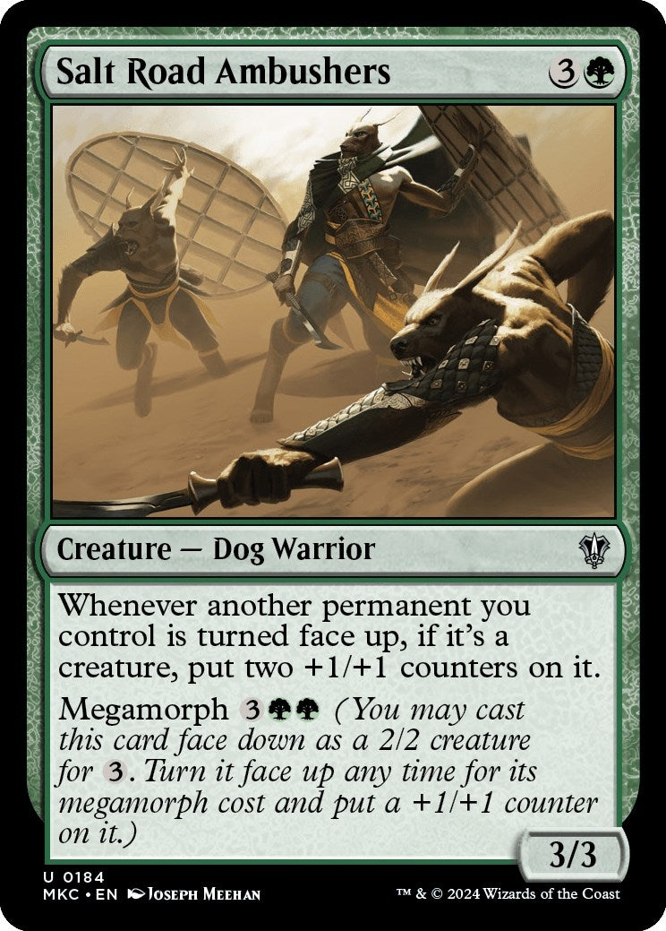 Image for Salt Road Ambushers (184) (MKC) - Magic: The Gathering