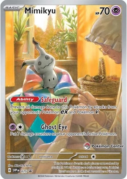 Image for Mimikyu - 075 (Pokemon Center Exclusive) (075) (SVP) - Pokemon