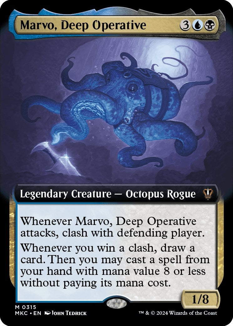 Image for Marvo, Deep Operative (Extended Art) (315) - Magic: The Gathering