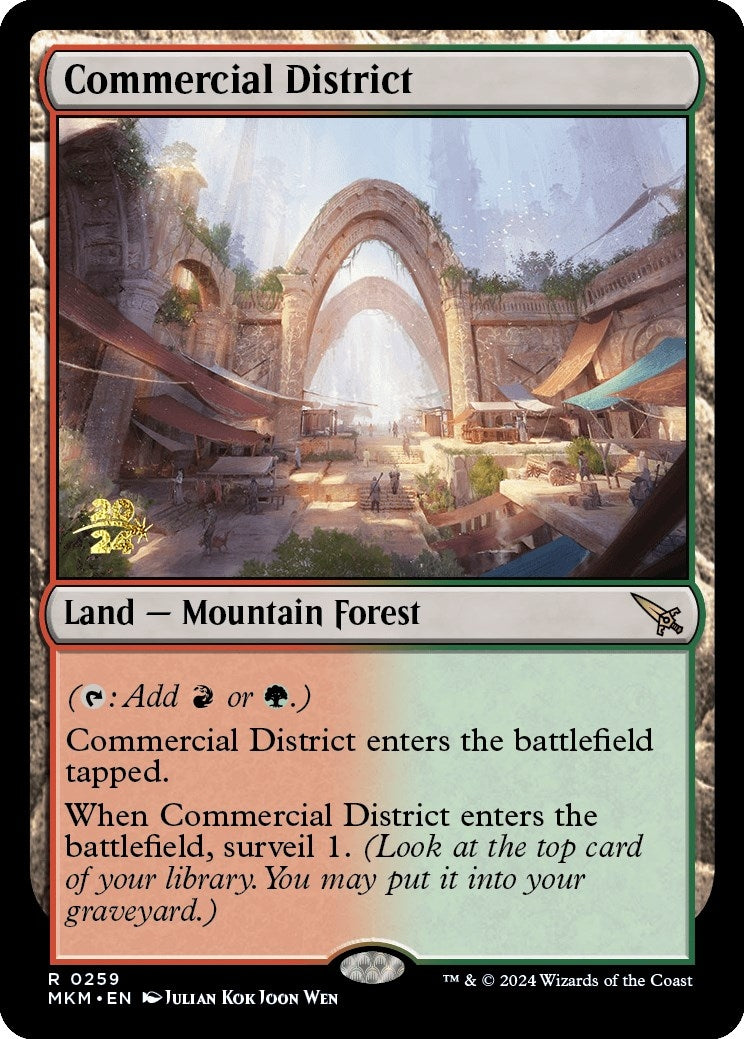 Image for Commercial District (259) - Magic: The Gathering