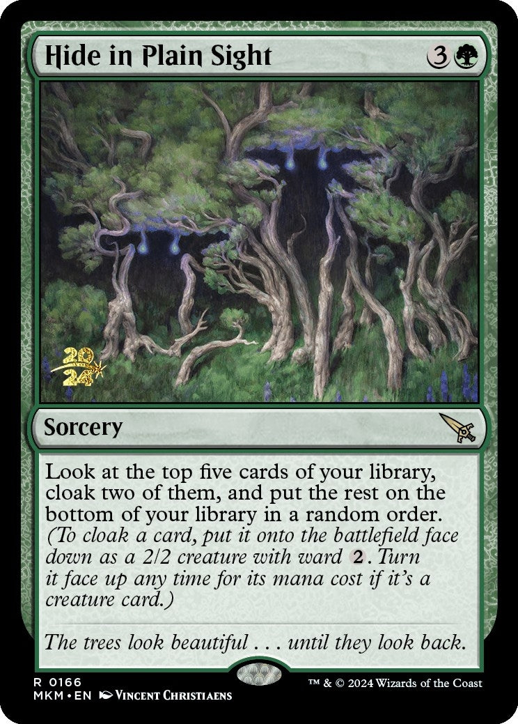Image for Hide in Plain Sight (166) - Magic: The Gathering