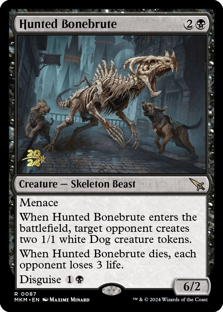 Image for Hunted Bonebrute (87) - Magic: The Gathering