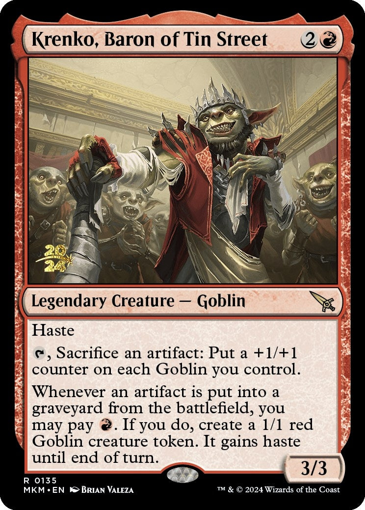 Image for Krenko, Baron of Tin Street (135) - Magic: The Gathering