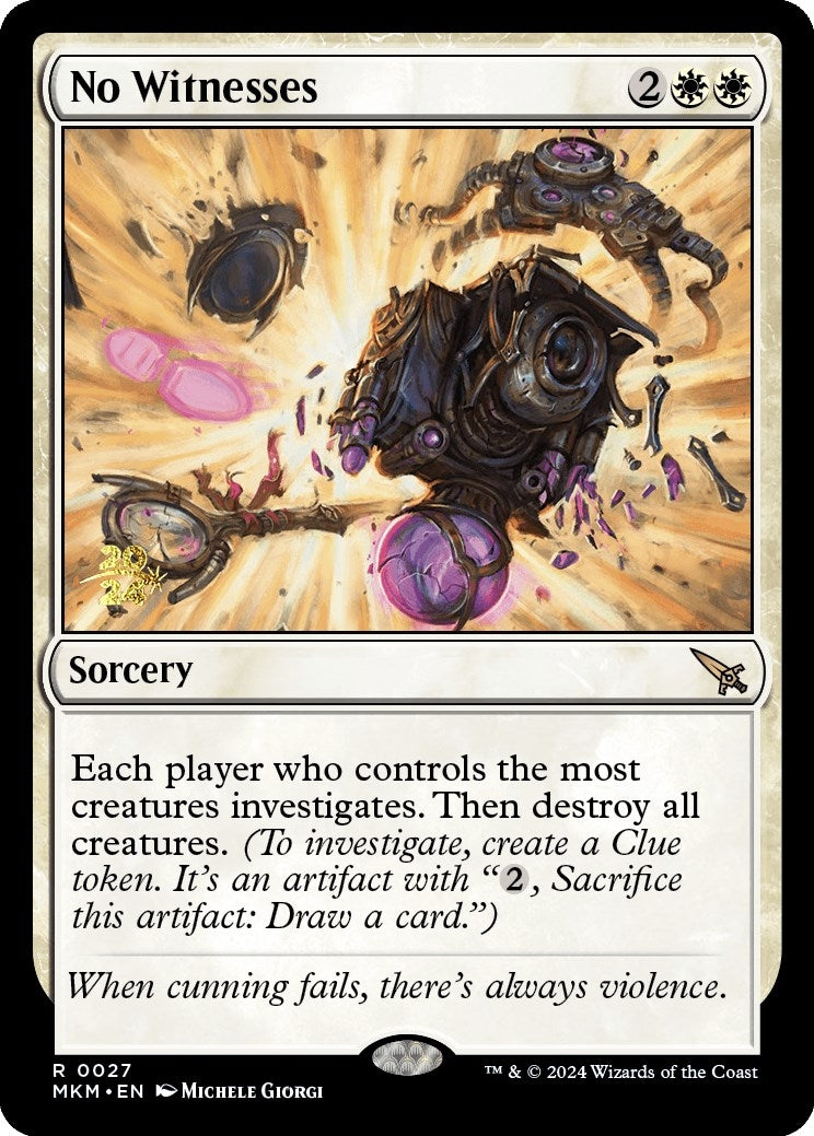 Image for No Witnesses (27) - Magic: The Gathering
