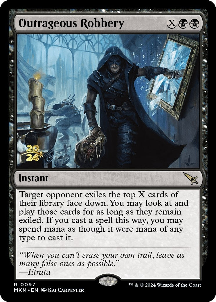 Image for Outrageous Robbery (97) - Magic: The Gathering