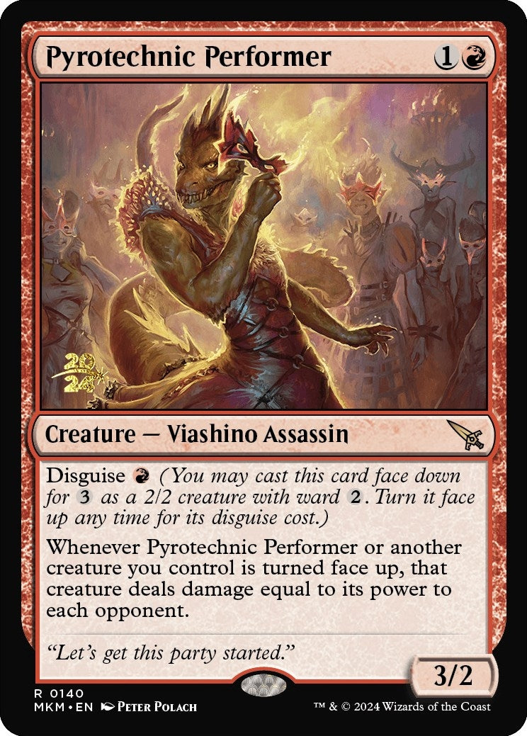 Image for Pyrotechnic Performer (140) - Magic: The Gathering