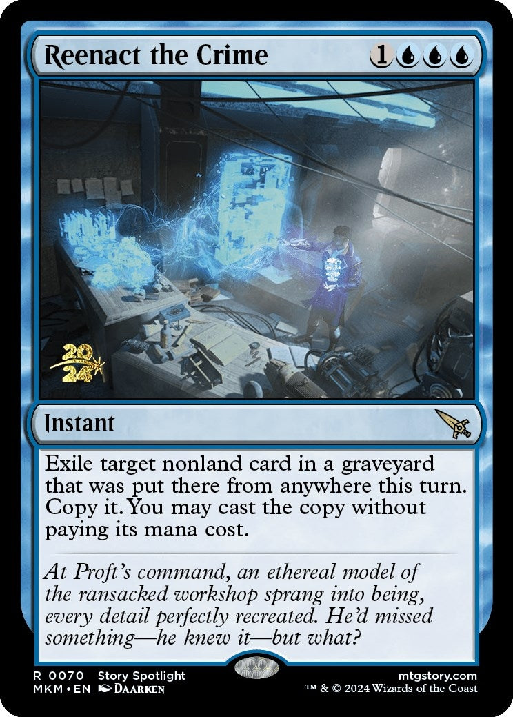 Image for Reenact the Crime (70) - Magic: The Gathering