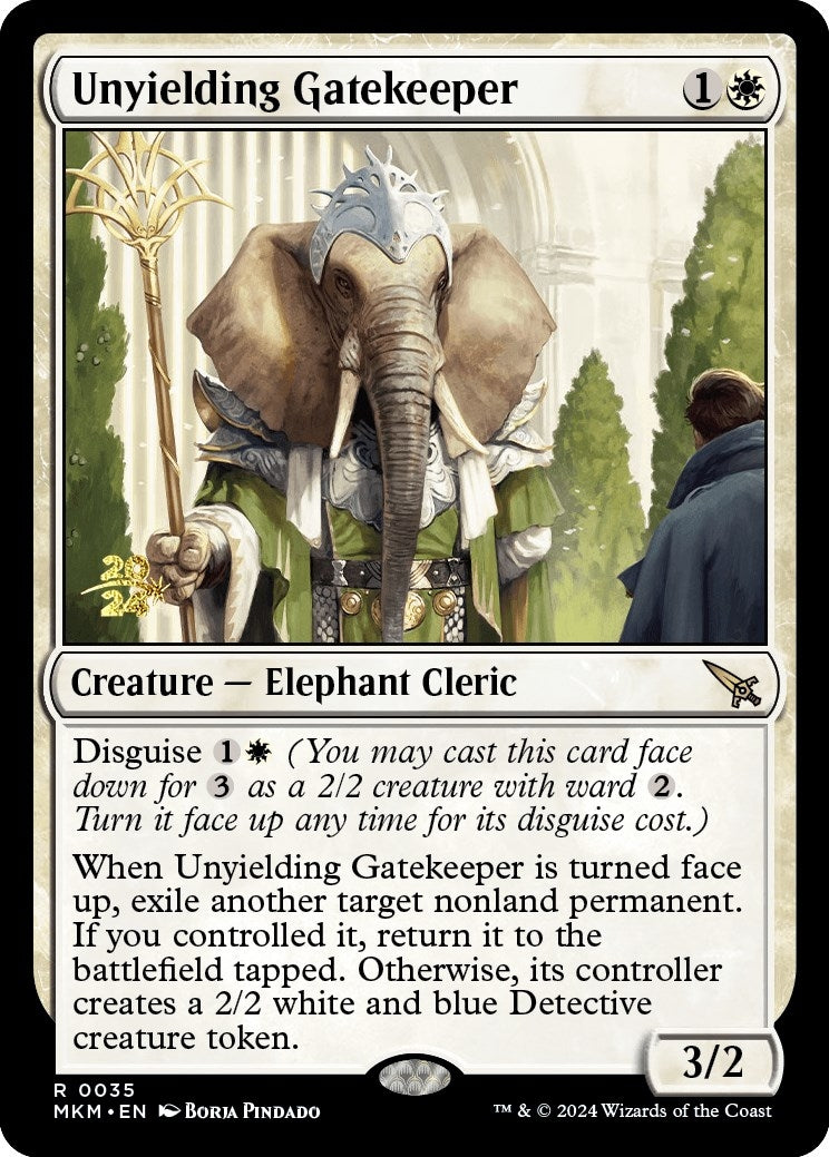 Image for Unyielding Gatekeeper (35) - Magic: The Gathering