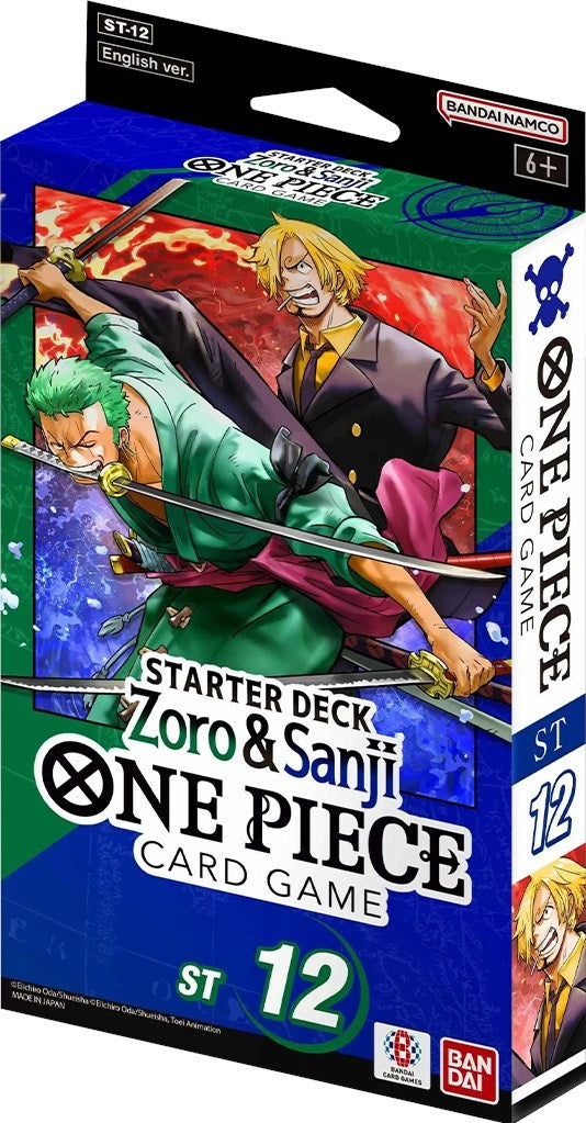 Image for Starter Deck 12: Zoro and Sanji - One Piece Card Game