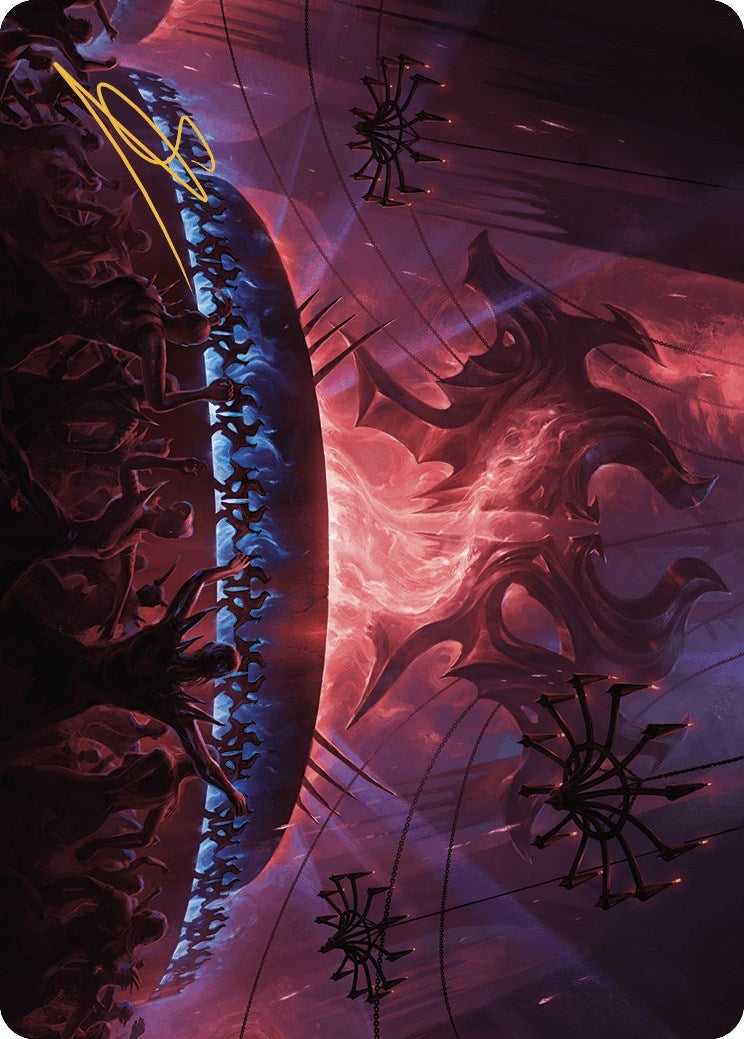 Image for Raucous Theater Art Card (Gold-Stamped Signature) (26) (ASMKM) - Magic: The Gathering