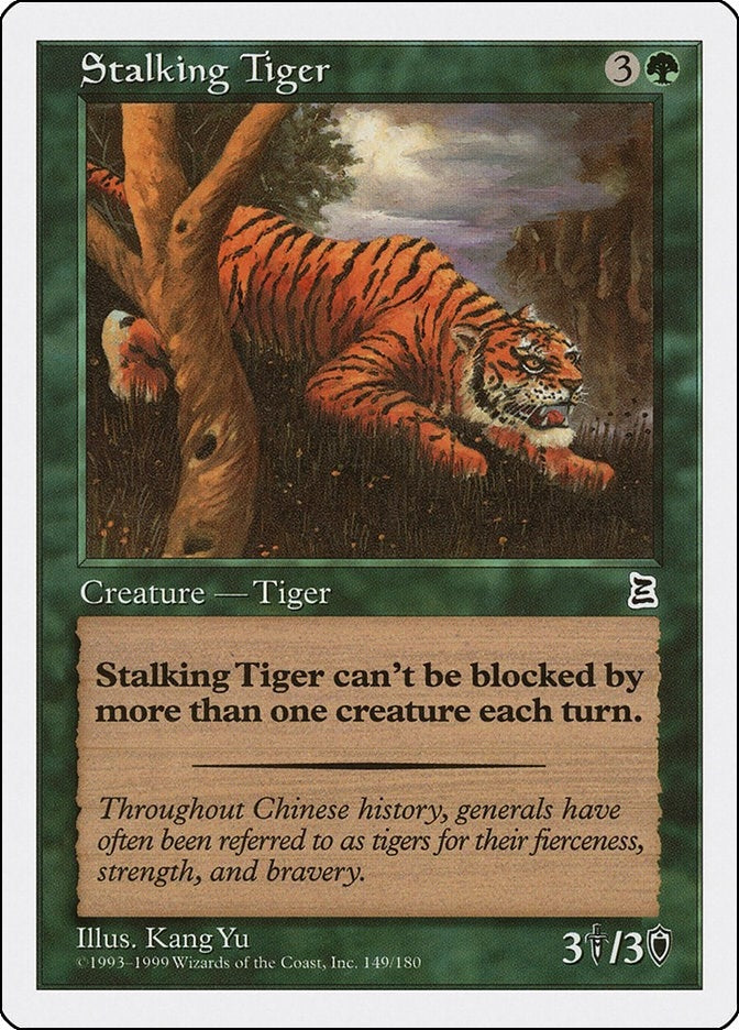 Image for Stalking Tiger (149) - Magic: The Gathering
