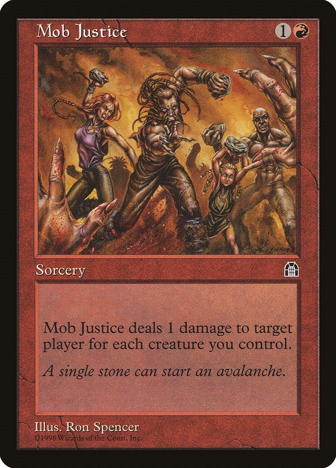 Image for Mob Justice - Magic: The Gathering