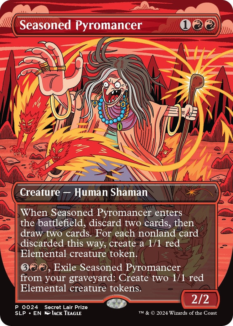 Image for Seasoned Pyromancer (24) - Magic: The Gathering