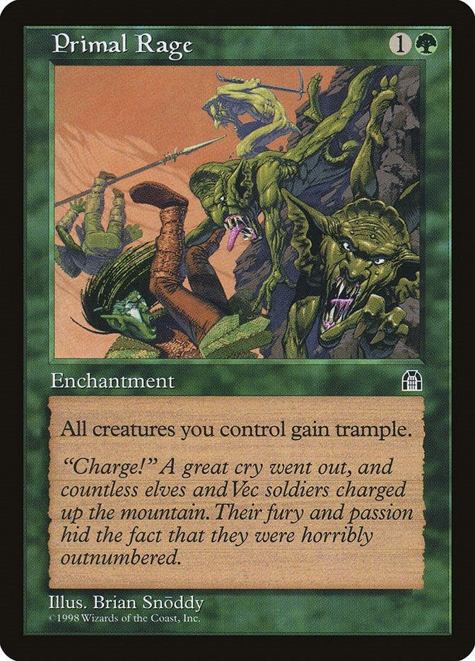 Image for Primal Rage - Magic: The Gathering