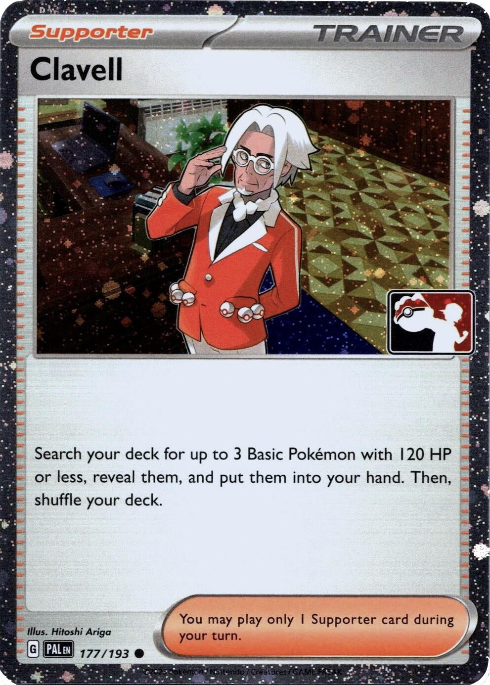 Image for Clavell - 177/193 (Cosmos Holo) (177/193) - Pokemon