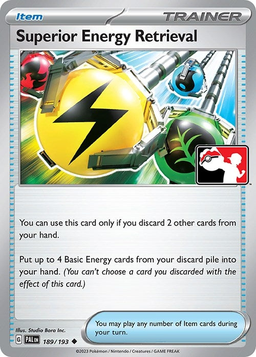 Image for Superior Energy Retrieval (189/193) - Pokemon