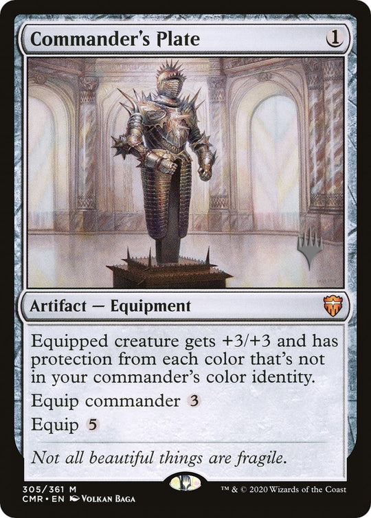 Image for Commander's Plate (305) (PPMKM) - Magic: The Gathering