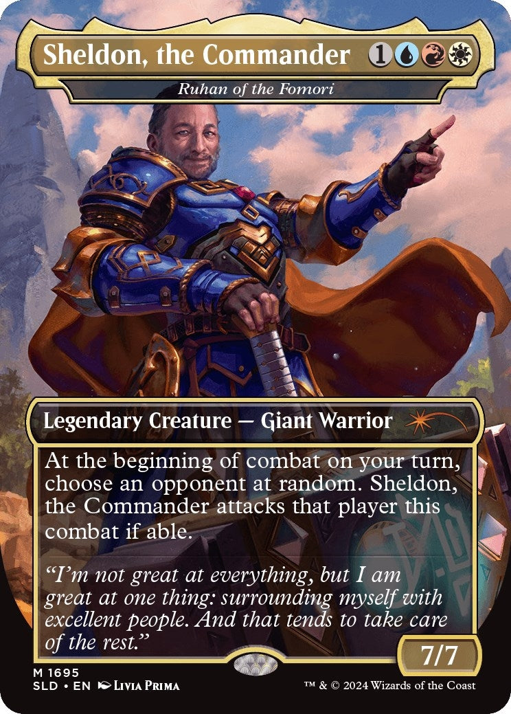 Image for Sheldon, the Commander - Ruhan of the Fomori (1695) - Magic: The Gathering