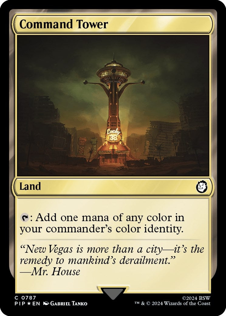 Image for Command Tower (Surge Foil) (787) - Magic: The Gathering