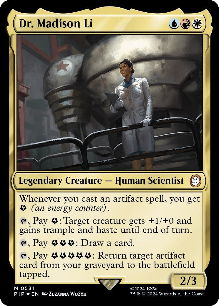 Image for Dr. Madison Li (Surge Foil) (531) - Magic: The Gathering