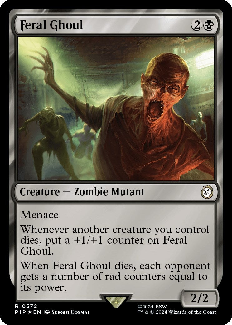 Image for Feral Ghoul (Surge Foil) (572) - Magic: The Gathering