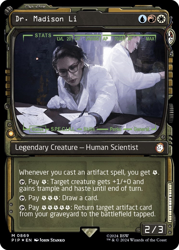 Image for Dr. Madison Li (Showcase) (Surge Foil) (869) - Magic: The Gathering