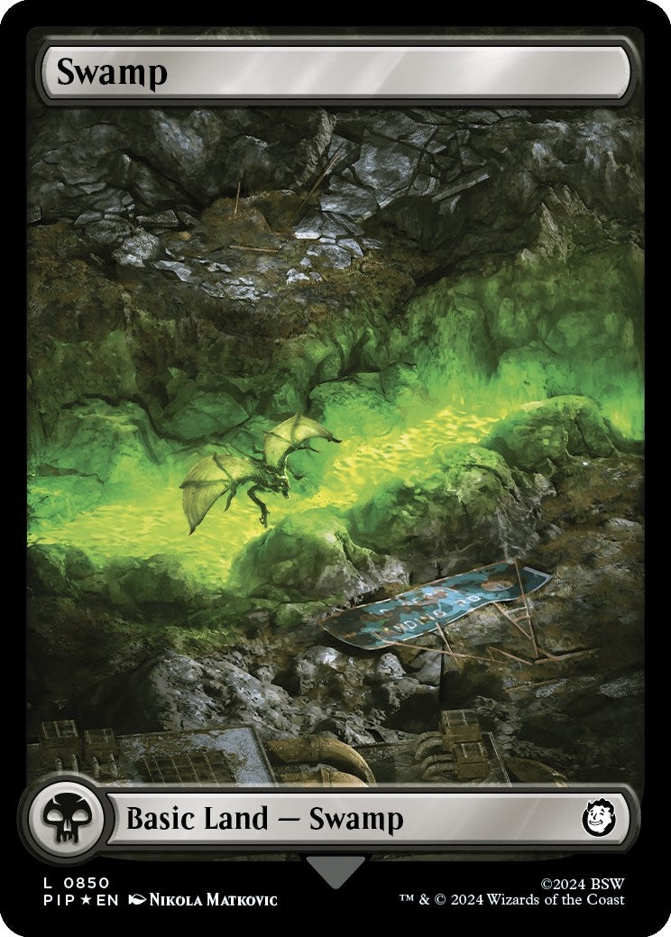 Image for Swamp (0850) (Surge Foil) (850) - Magic: The Gathering