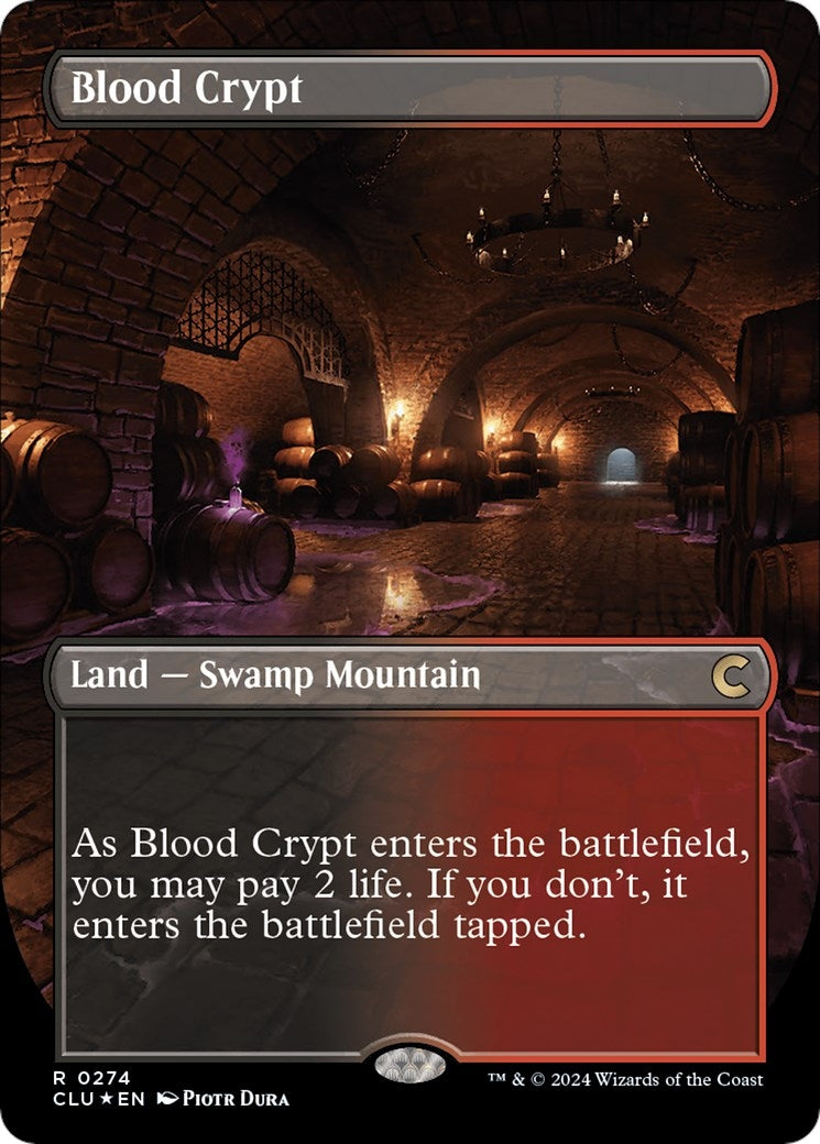 Image for Blood Crypt (Borderless) (274) - Magic: The Gathering