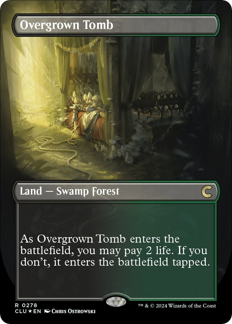 Image for Overgrown Tomb (Borderless) (278) - Magic: The Gathering