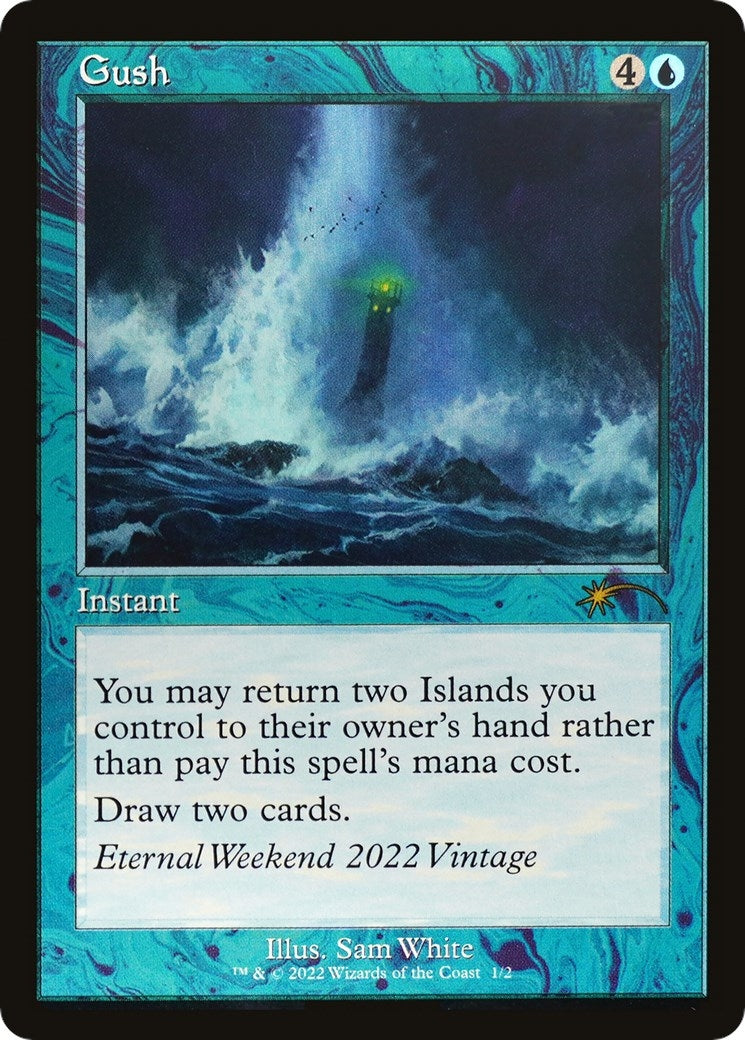 Image for Gush (Eternal Weekend 2022 Promo) (1) - Magic: The Gathering