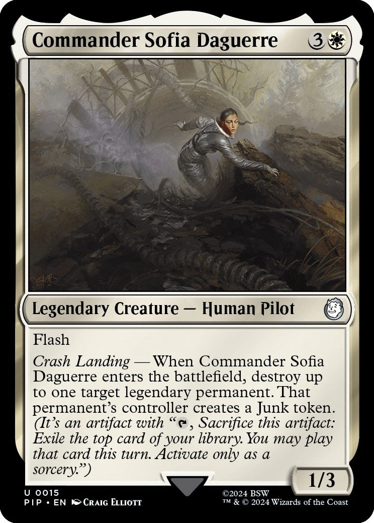 Image for Commander Sofia Daguerre (15) - Magic: The Gathering