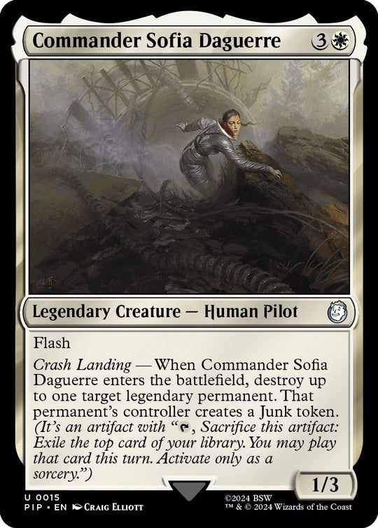 Image for Commander Sofia Daguerre (15) (PIP) - Magic: The Gathering