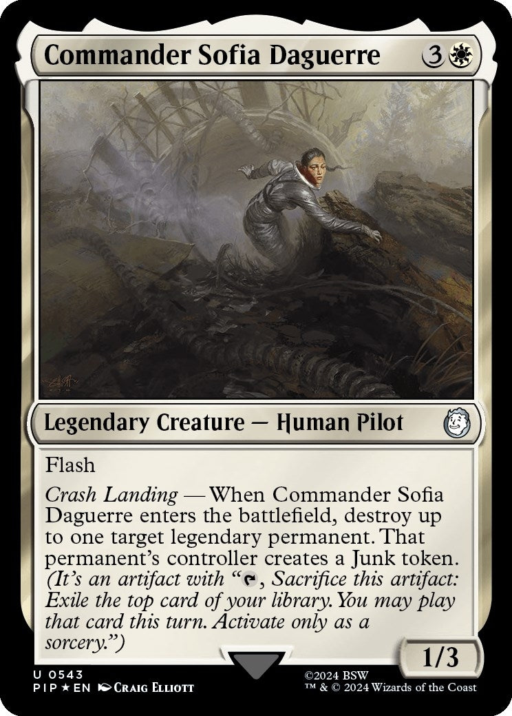 Image for Commander Sofia Daguerre (Surge Foil) (543) - Magic: The Gathering