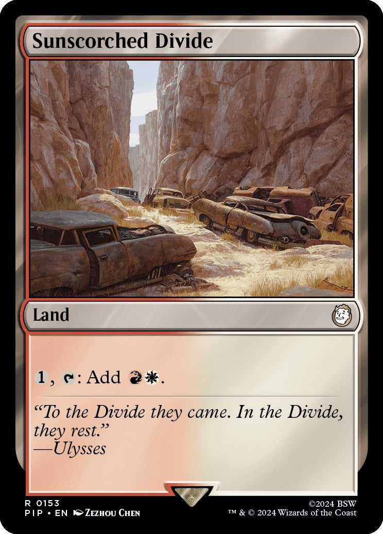 Image for Sunscorched Divide (153) - Magic: The Gathering