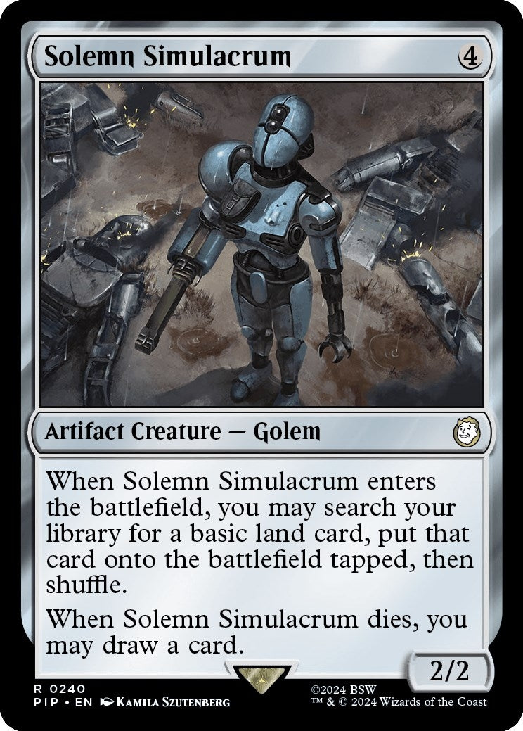Image for Solemn Simulacrum (240) - Magic: The Gathering