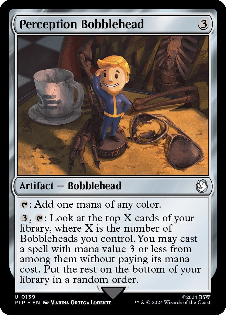Image for Perception Bobblehead (139) - Magic: The Gathering