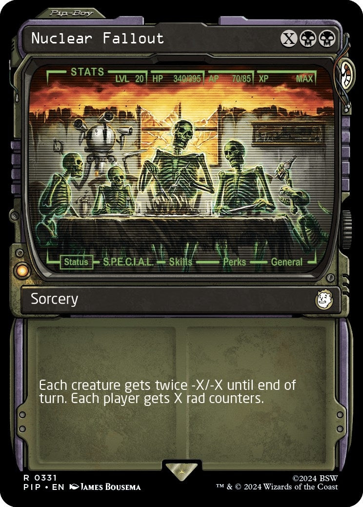 Image for Nuclear Fallout (Showcase) (331) - Magic: The Gathering